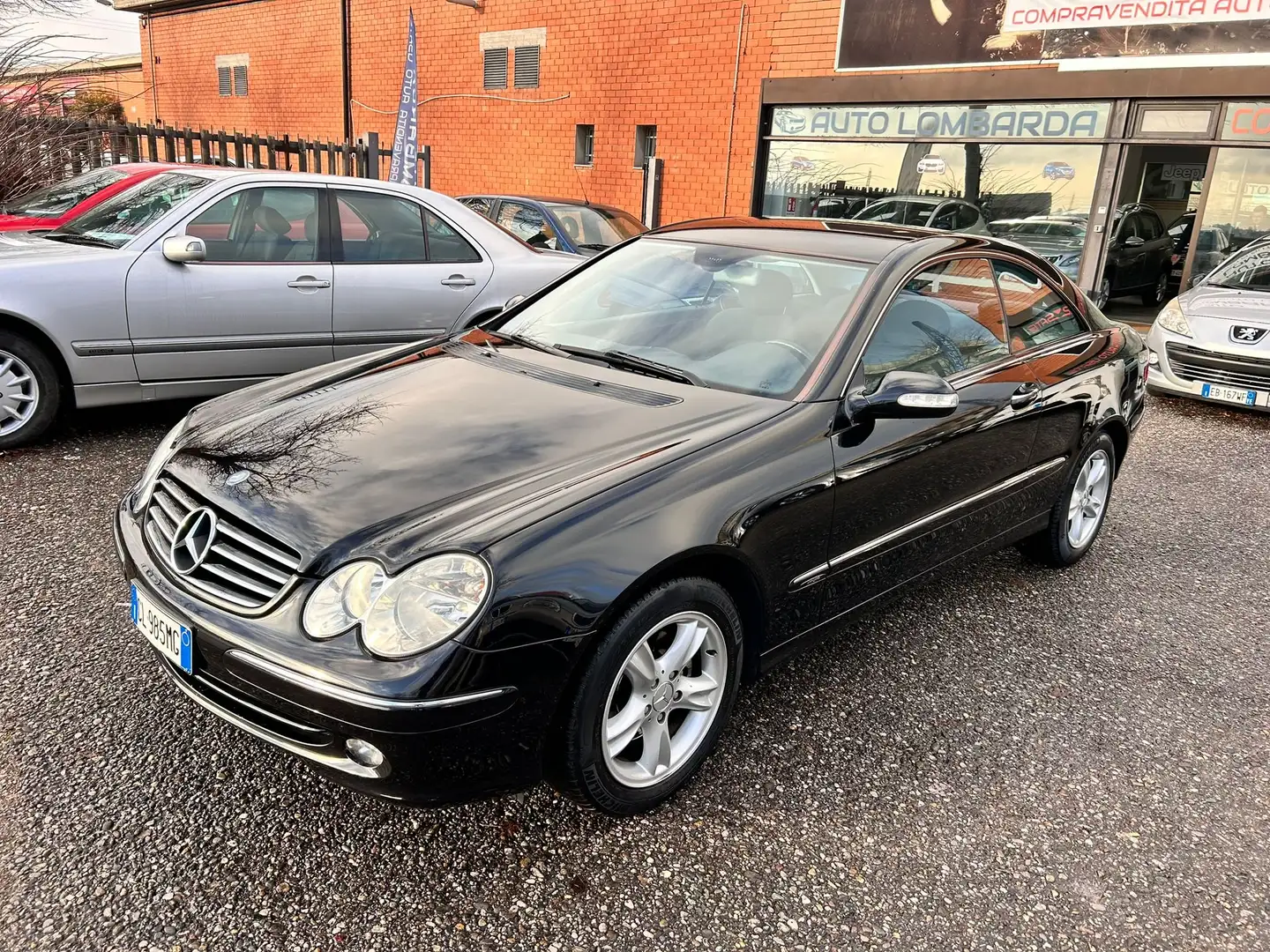 Mercedes-Benz CLK 200 Coupe 200 k tps Avantgarde *UNICO PROPIETARIO* Negro - 1