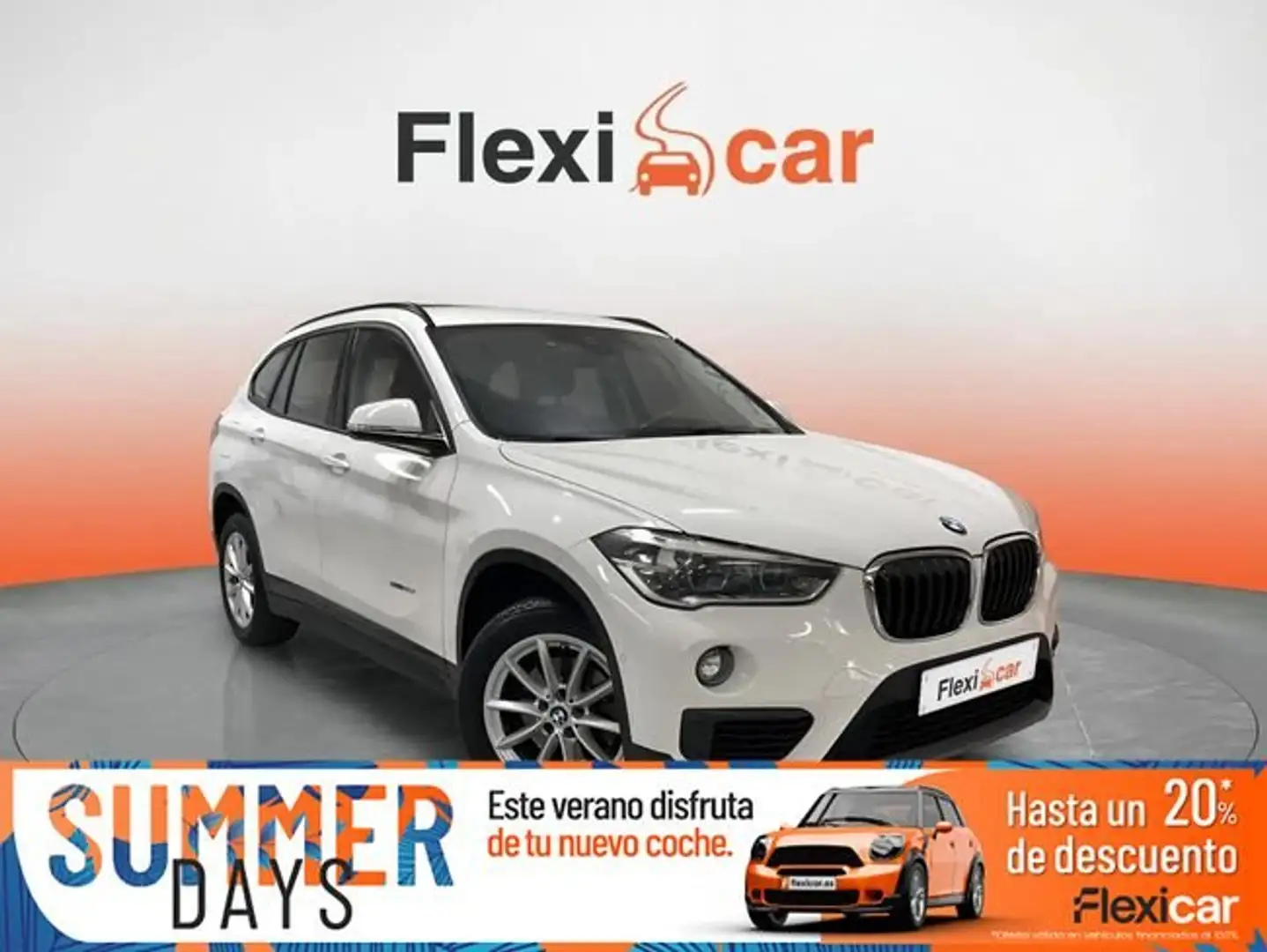 BMW X1 sDrive 20dA Blanc - 1