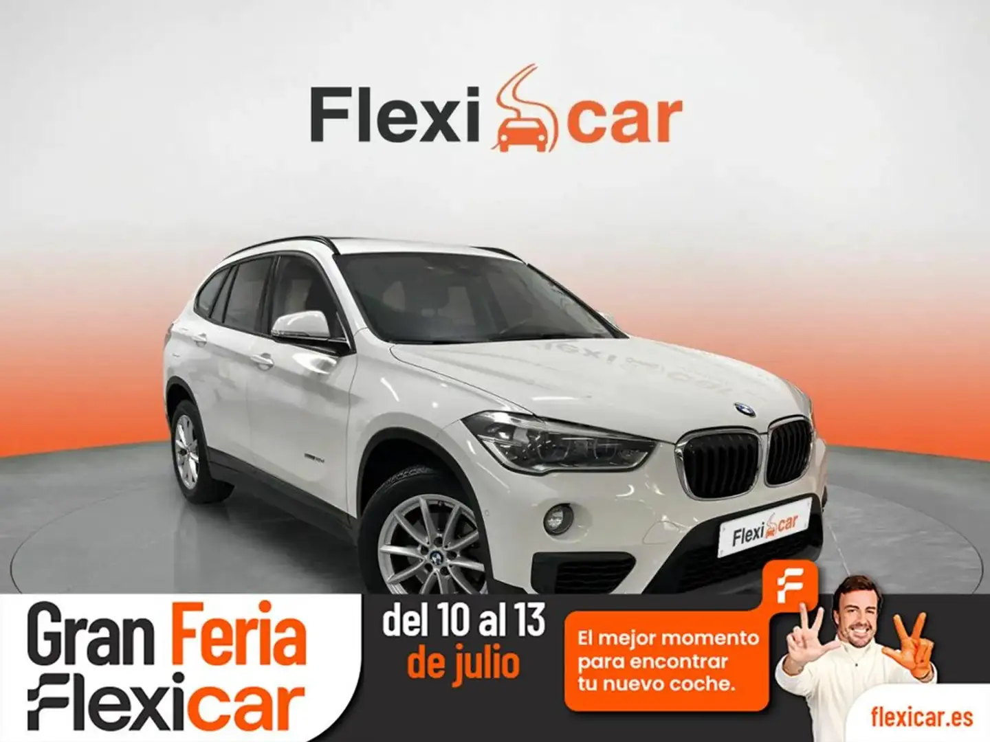 BMW X1 sDrive 20dA Blanc - 1