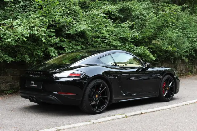 Porsche Cayman 718 Cayman S Schalter | Schwarz/Beige | Approved