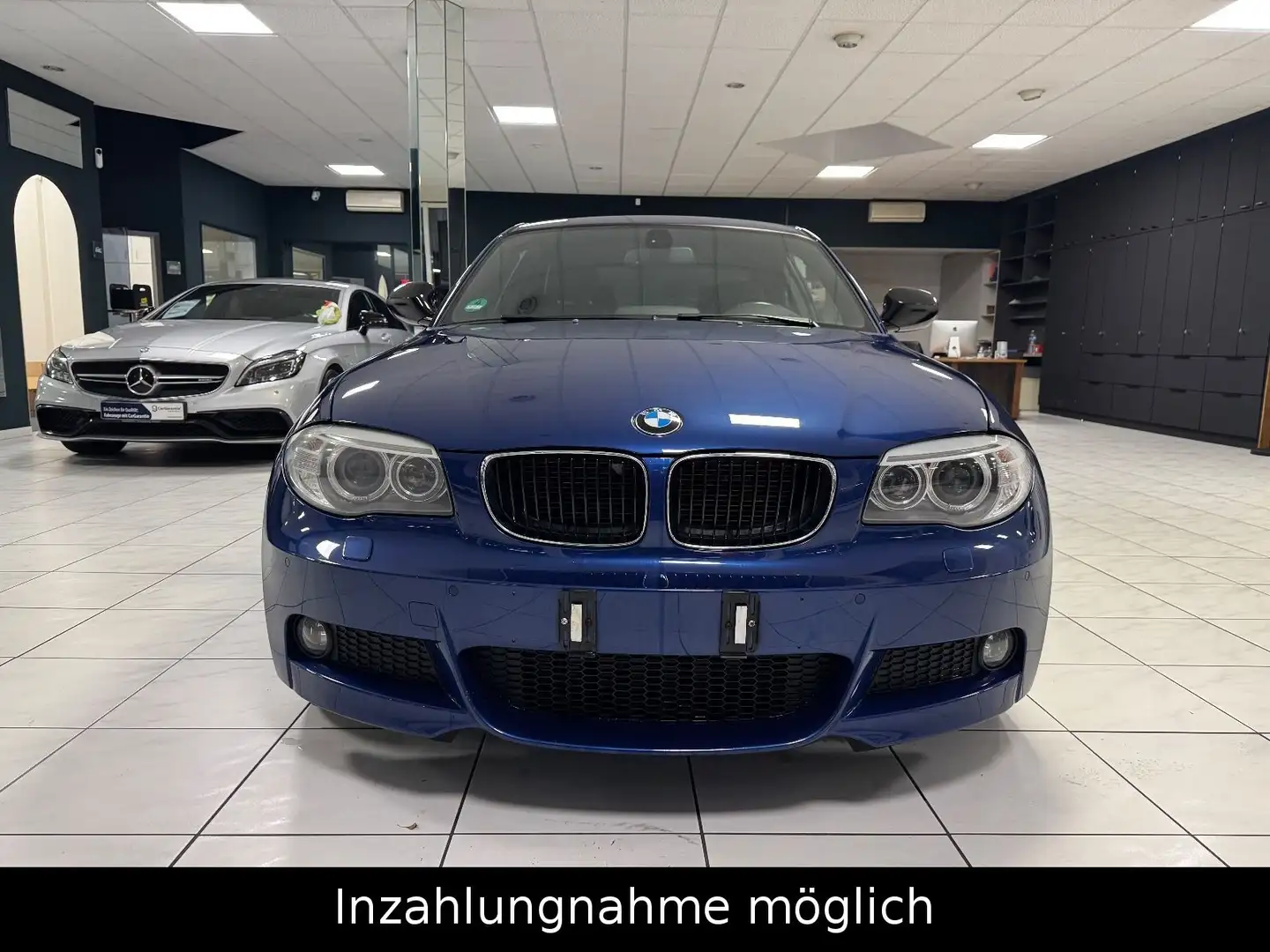 BMW 118 d M Paket/NAVI/XENON/SHZ/SPORTCOUPE/TRAUM! Niebieski - 2