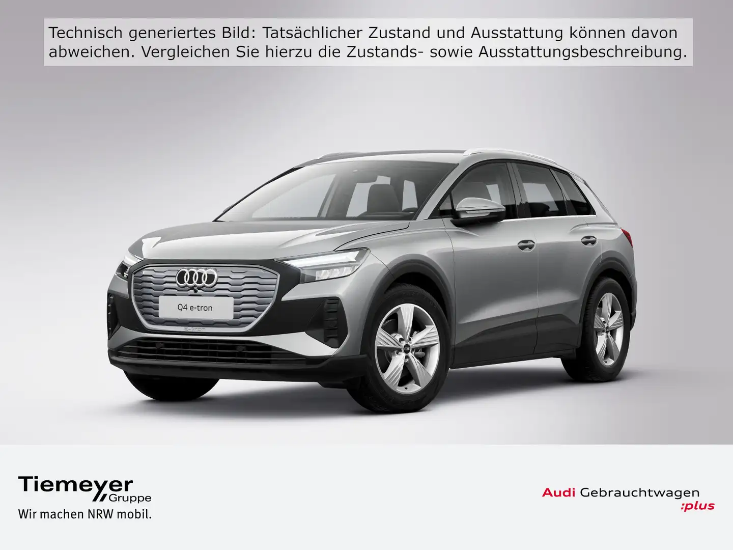 Audi Q4 e-tron 35 NAVI+ LEDER APS+ Grau - 1