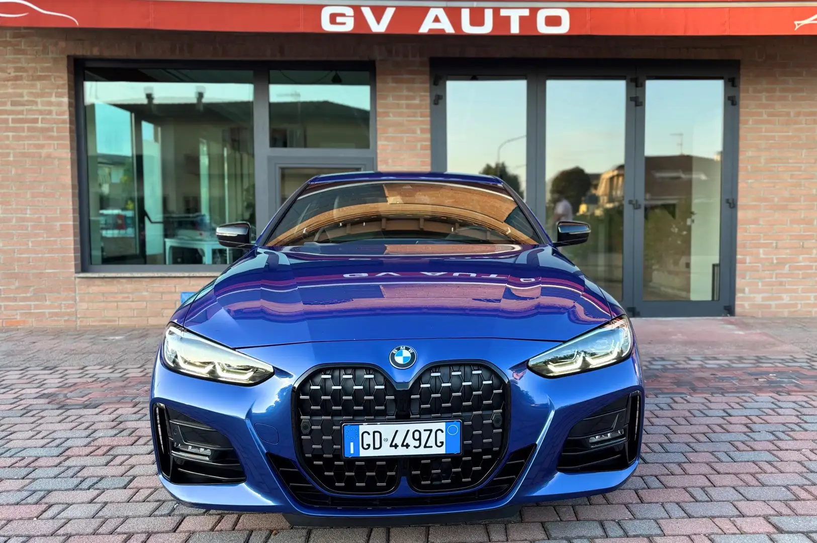 BMW 420 d Coupe mhev xdrive Msport Blu/Azzurro - 2