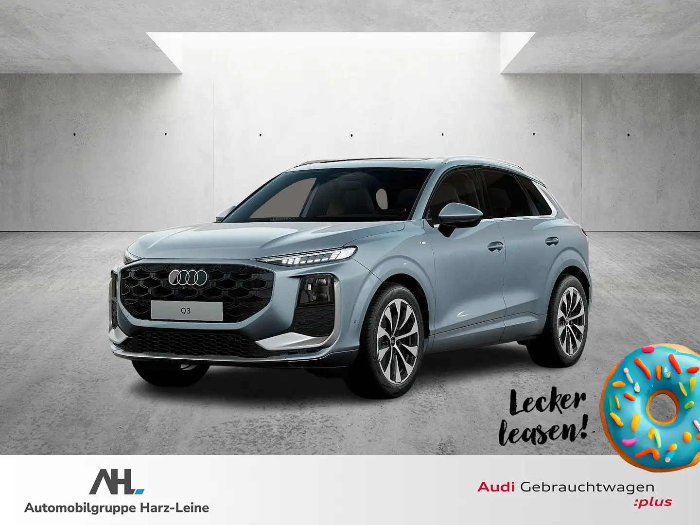 Audi Q3 TFSI 110 kW neues Modell Rückfahrkamera Pano Grau - 1