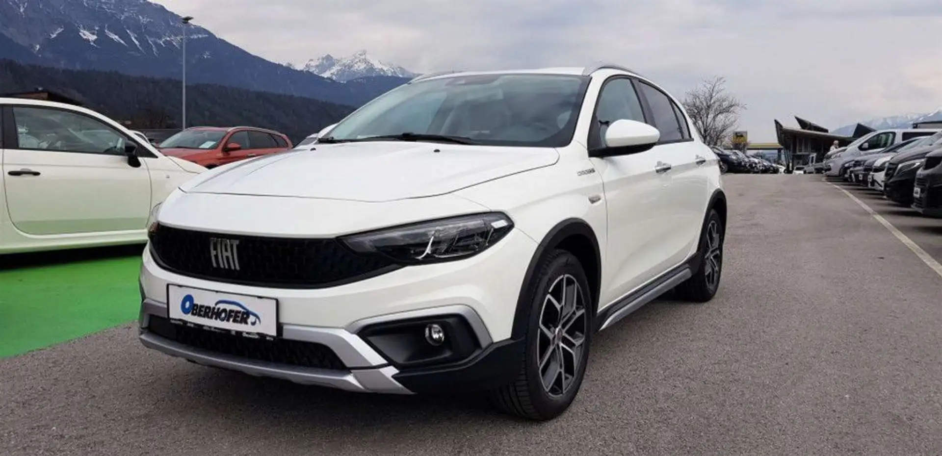 Fiat Tipo Hybrid 1.5 eDCT7 130 Cross 5T Blanc - 1