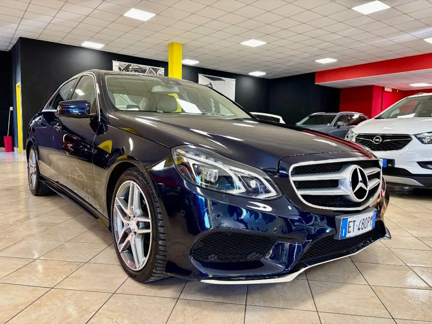 Mercedes-Benz E 350 BlueTEC 4Matic Premium EURO 6 - OTTIME CONDIZIONI Blu/Azzurro - 1