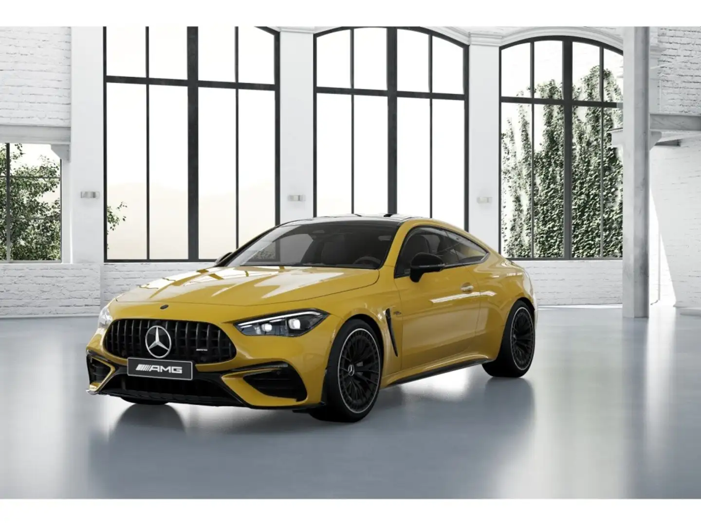 Mercedes-Benz CLE 53 AMG 4M+ Coupé Pano/Burm/Night/360/Totw/20 Gelb - 2