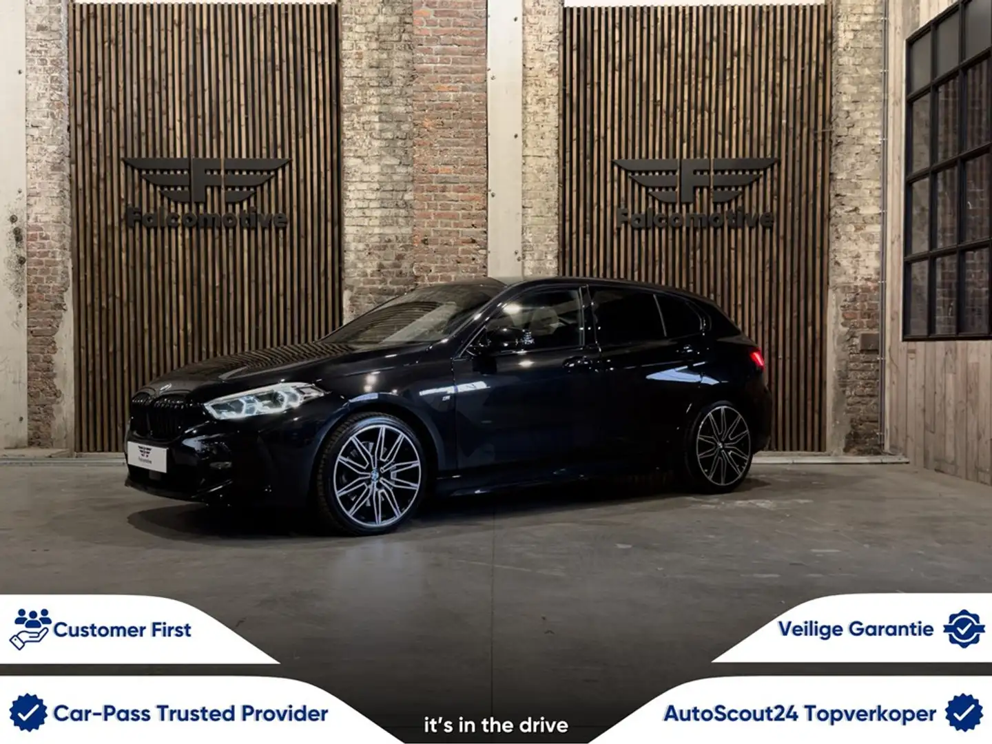 BMW 120 iA*AUT*M-SPORT*37.475 KM!!!*M-SEATS*HARMAN/K* Czarny - 1
