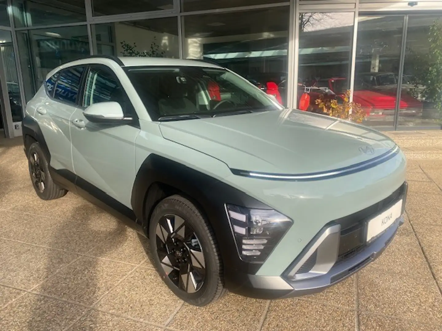Hyundai KONA Kona 1,6 GDI HEV Go Plus DCT Grün - 1
