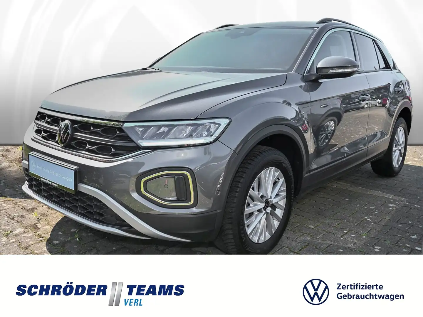 Volkswagen T-Roc 1.0 TSI Life Gris - 1