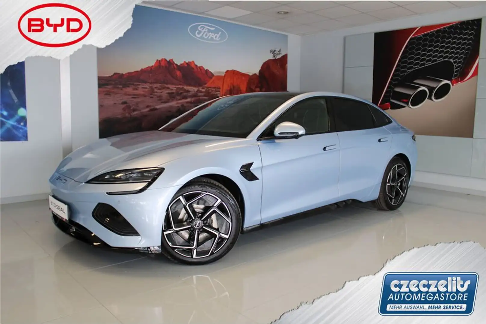 BYD Seal Excellence Österreich Paket 82,5kWh AWD Blau - 1