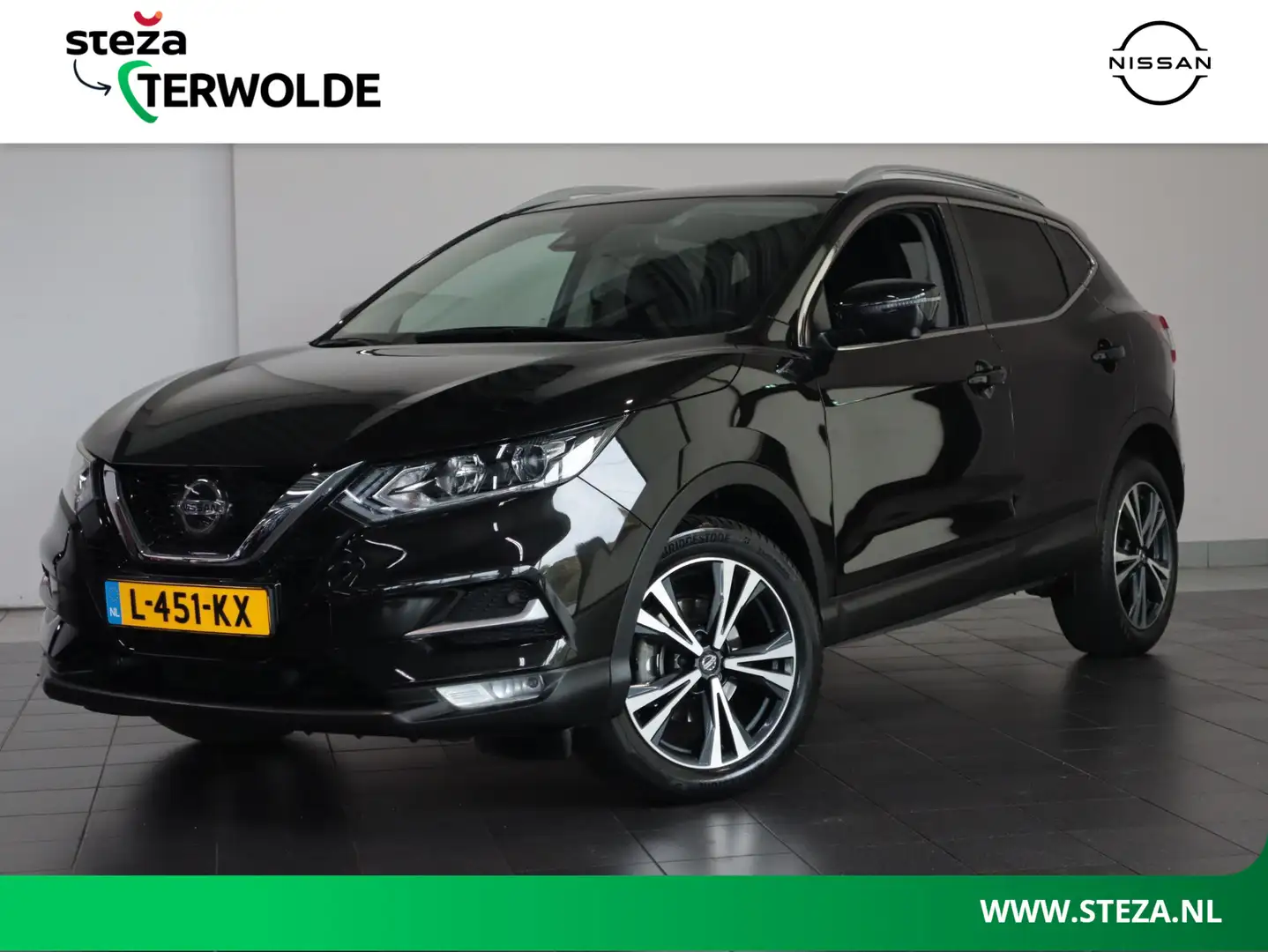 Nissan Qashqai 1.3 DIG-T Design Edition | AUTOMAAT | Trekhaak | P Zwart - 1