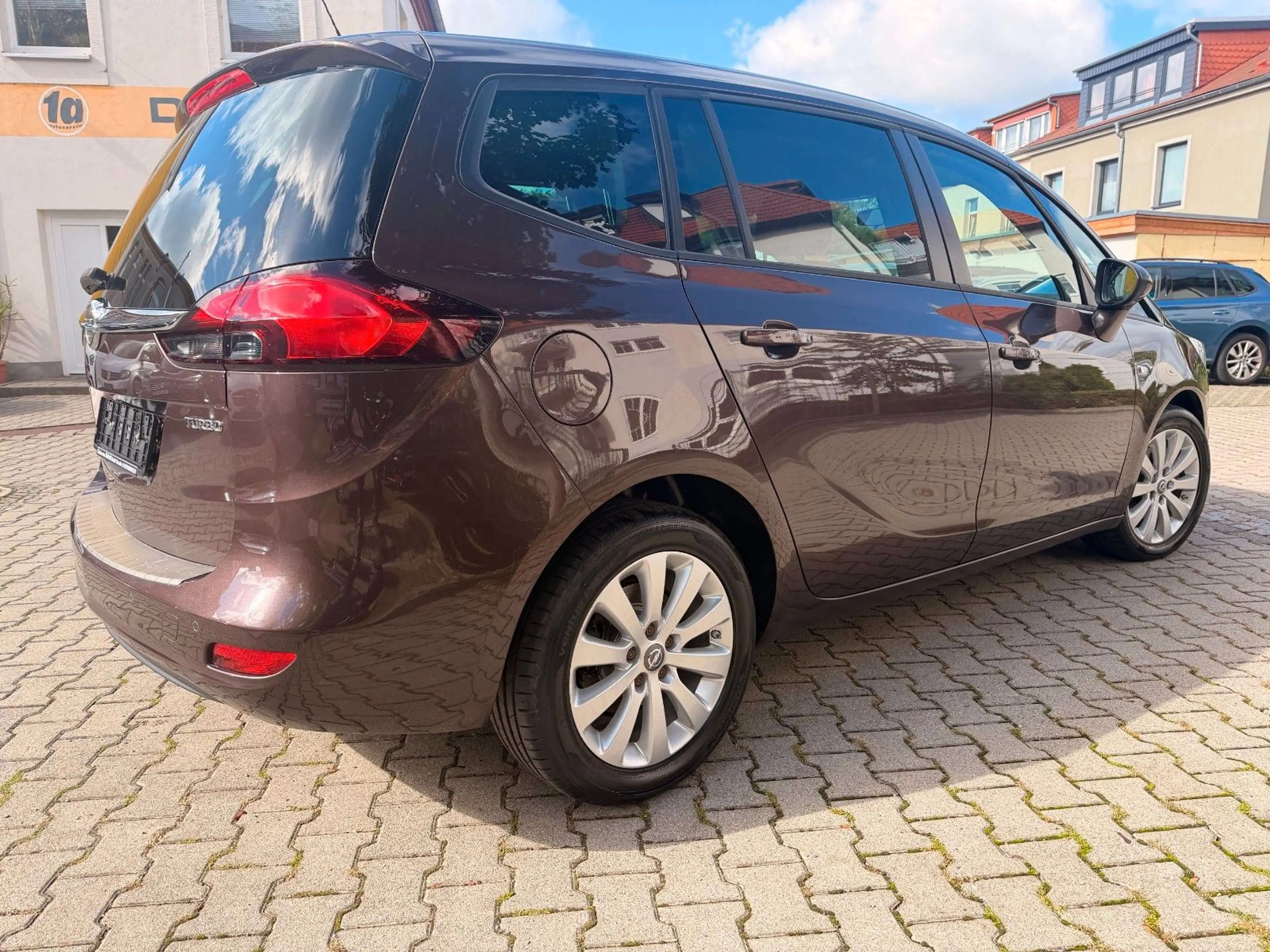 Opel Zafira Opel Zafira 1.4 Turbo Navi 2. Hand, SHZ — photo 9