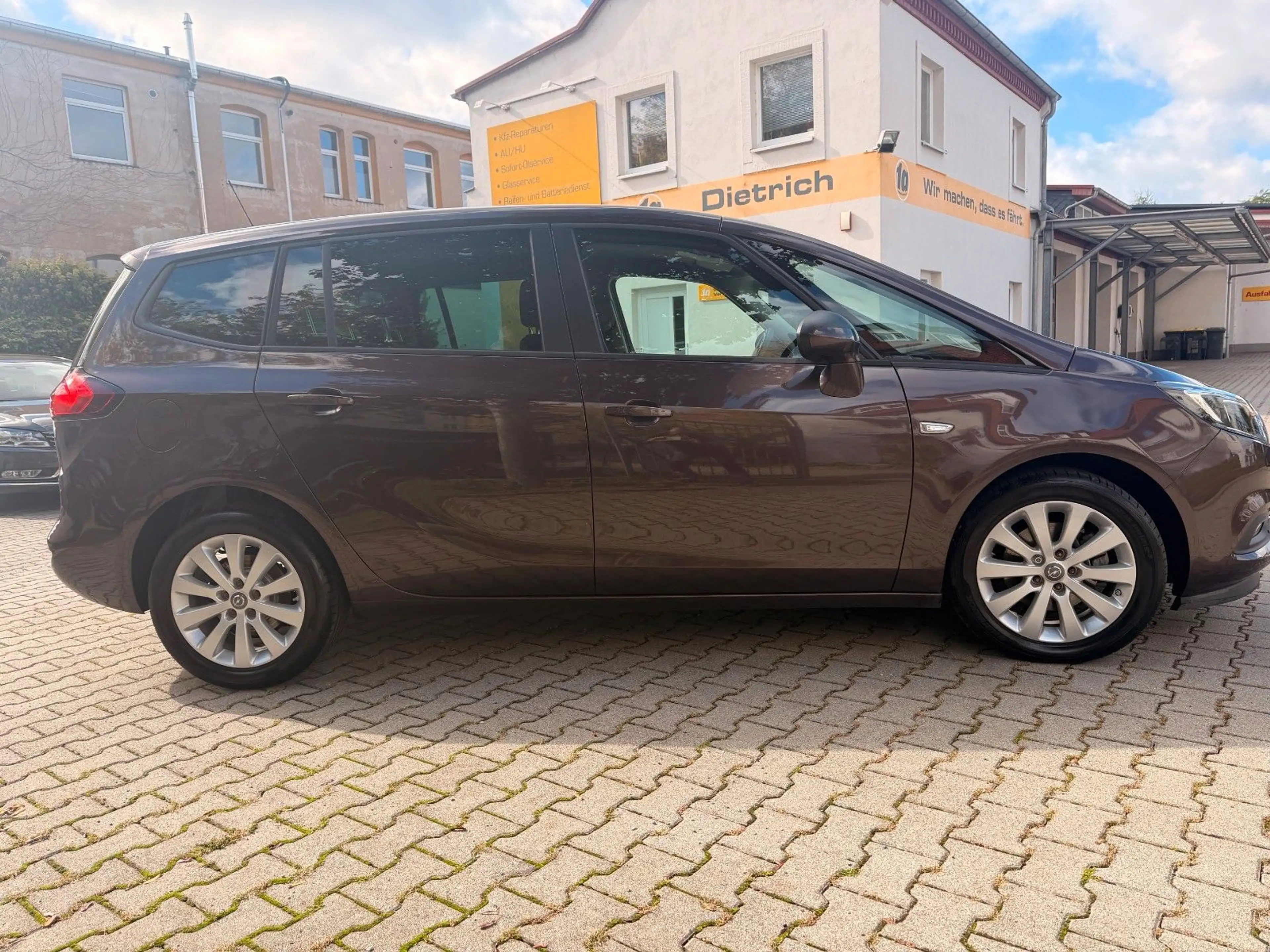 Opel Zafira Opel Zafira 1.4 Turbo Navi 2. Hand, SHZ — photo 7