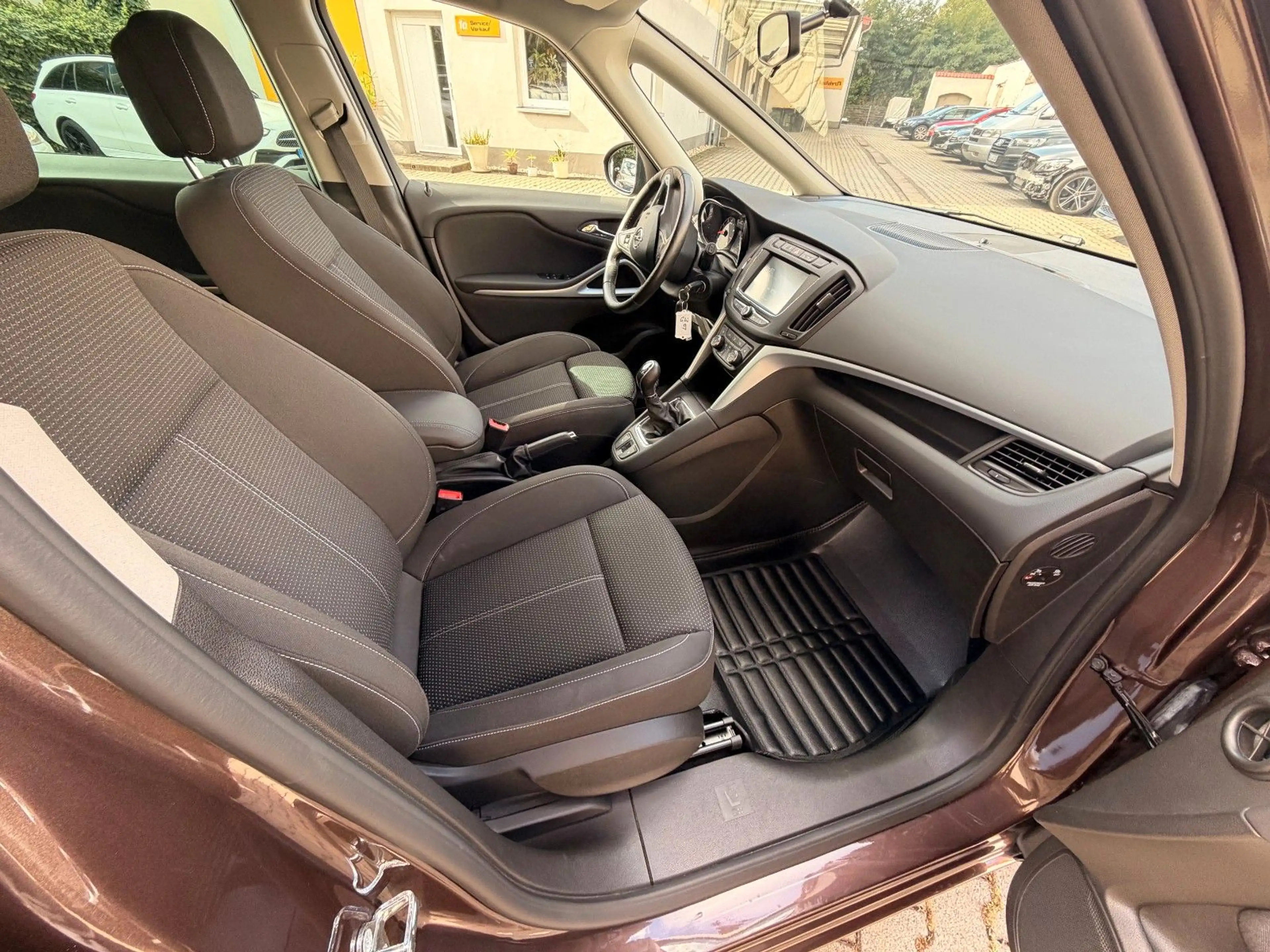 Opel Zafira Opel Zafira 1.4 Turbo Navi 2. Hand, SHZ — photo 14