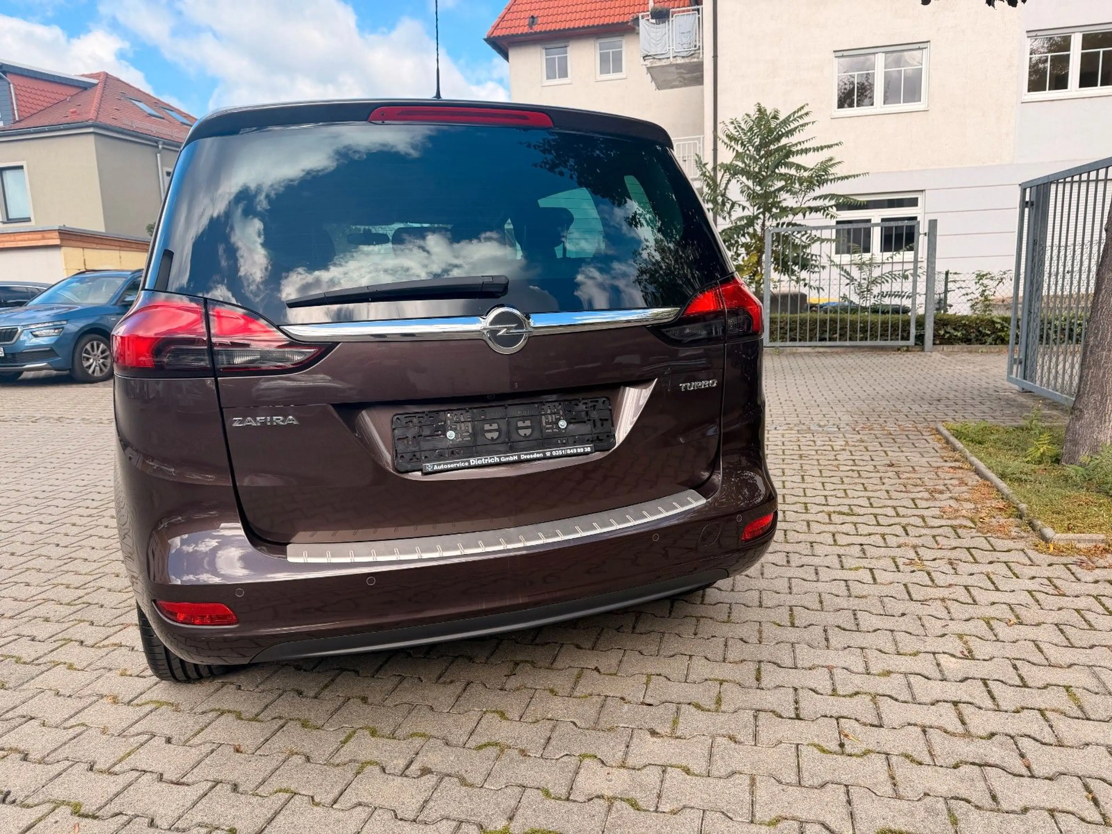 Opel Zafira Opel Zafira 1.4 Turbo Navi 2. Hand, SHZ — photo 4