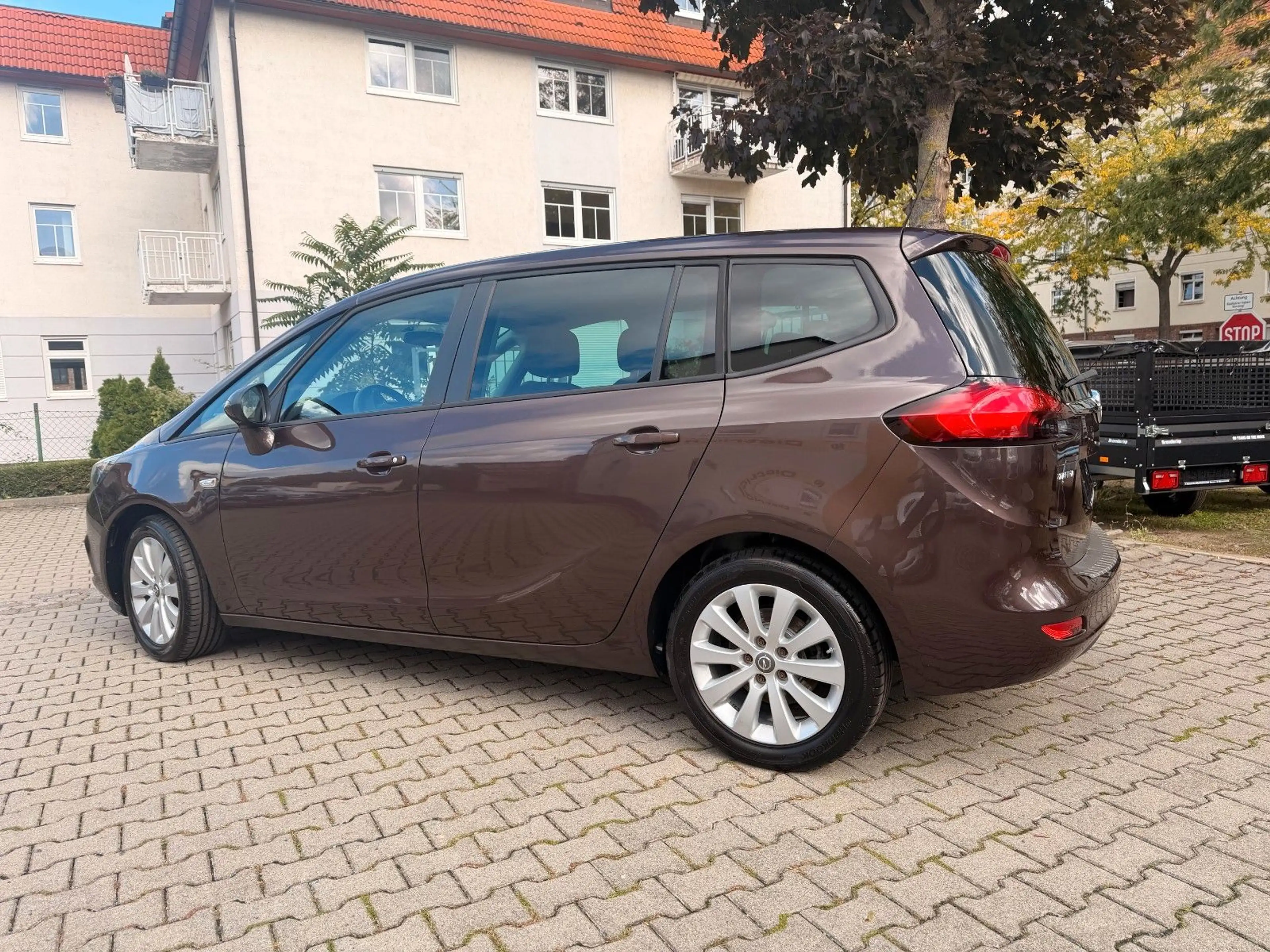 Opel Zafira Opel Zafira 1.4 Turbo Navi 2. Hand, SHZ — photo 3