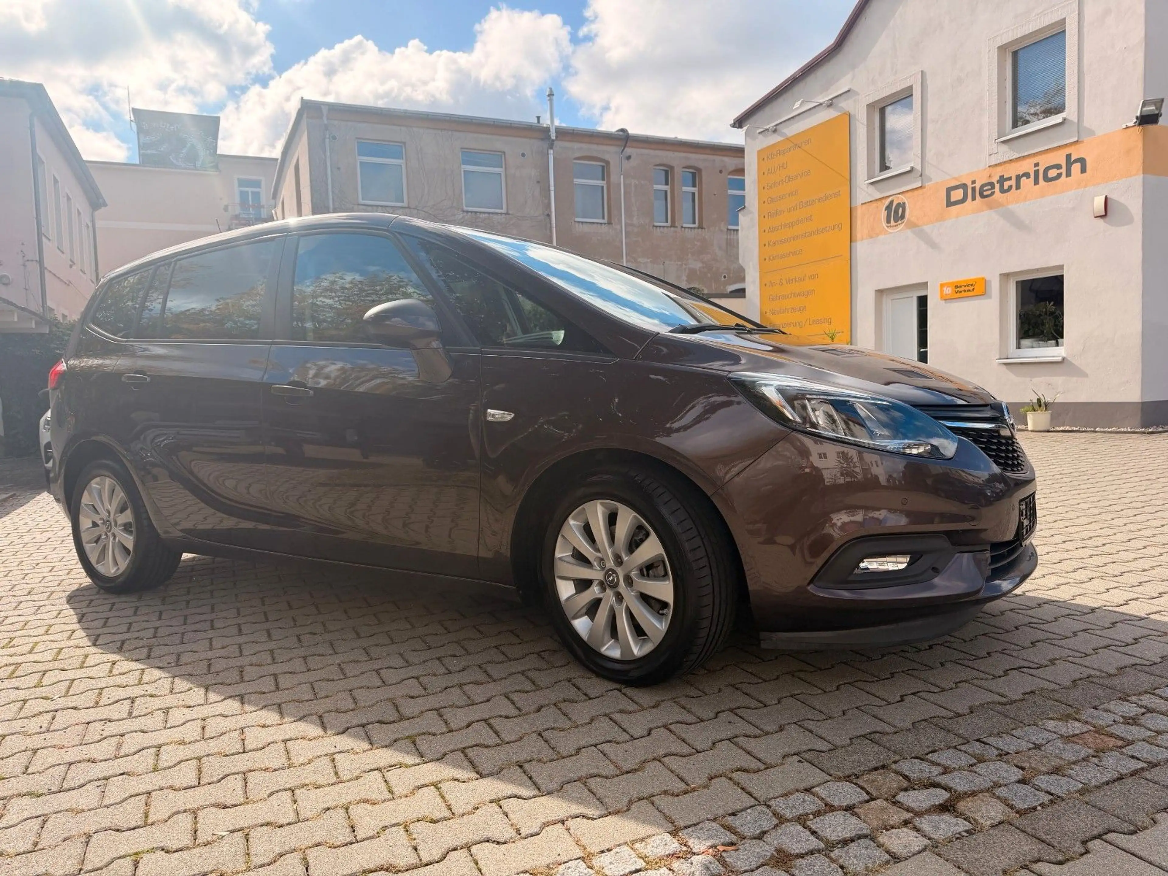 Opel Zafira Opel Zafira 1.4 Turbo Navi 2. Hand, SHZ — photo 6