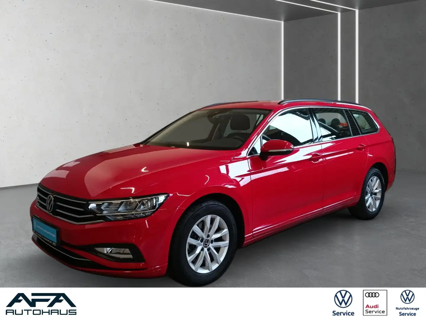 Volkswagen Passat Var. 2.0 TDI Business DSG AHK*Navi*LED*DC Rot - 1