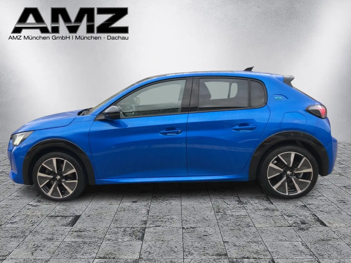 Peugeot e-208 Elektromotor 136 (e-) e- Allure FLA LM Blau - 2