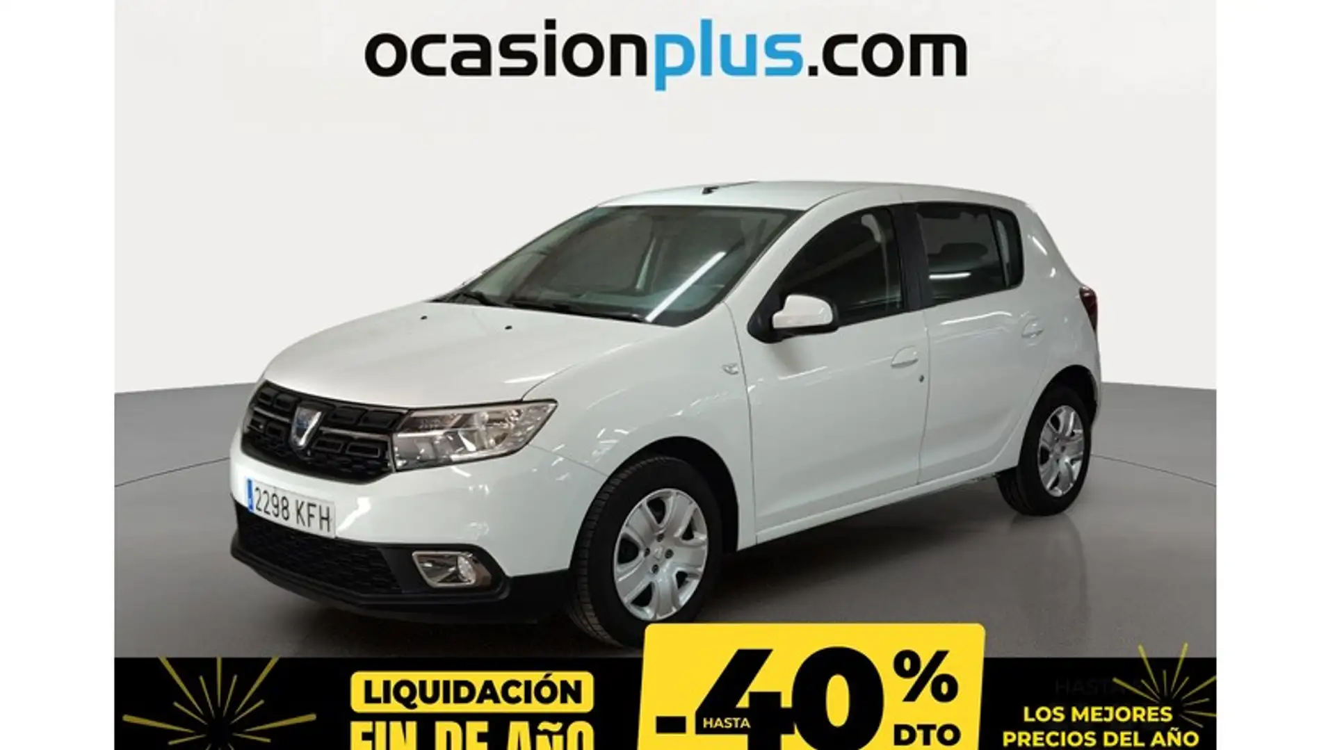 Dacia Sandero 0.9 TCE GLP Laureate 66kW Blanc - 1