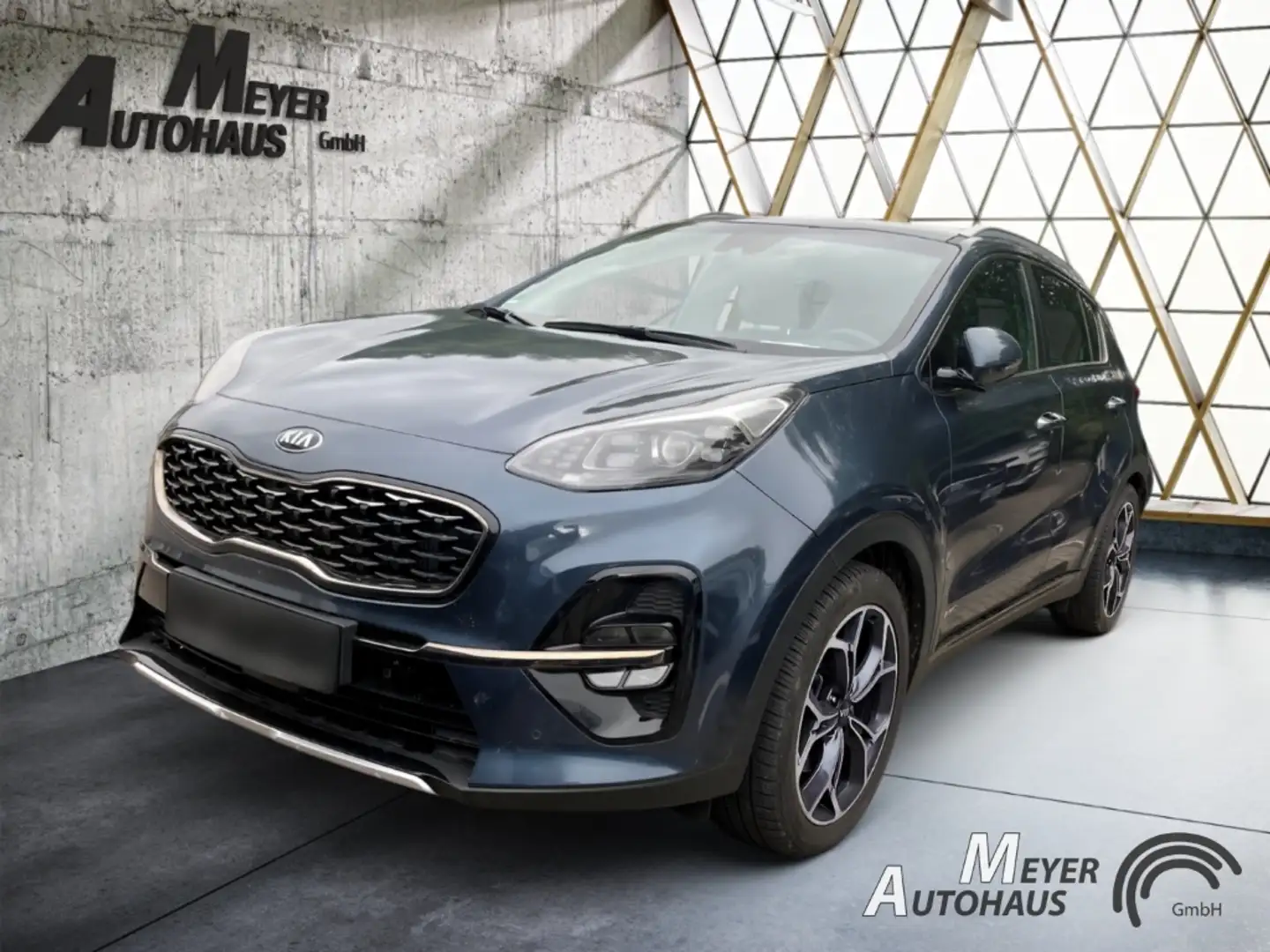 Kia Sportage 2.0 CRDi 48V AWD GT-LINE +Technologie+Leder Mavi - 1