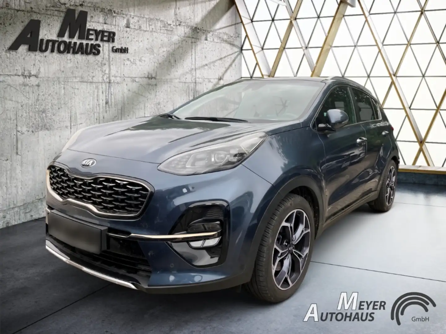 Kia Sportage 2.0 CRDi 48V AWD GT-LINE +Technologie+Leder Mavi - 2