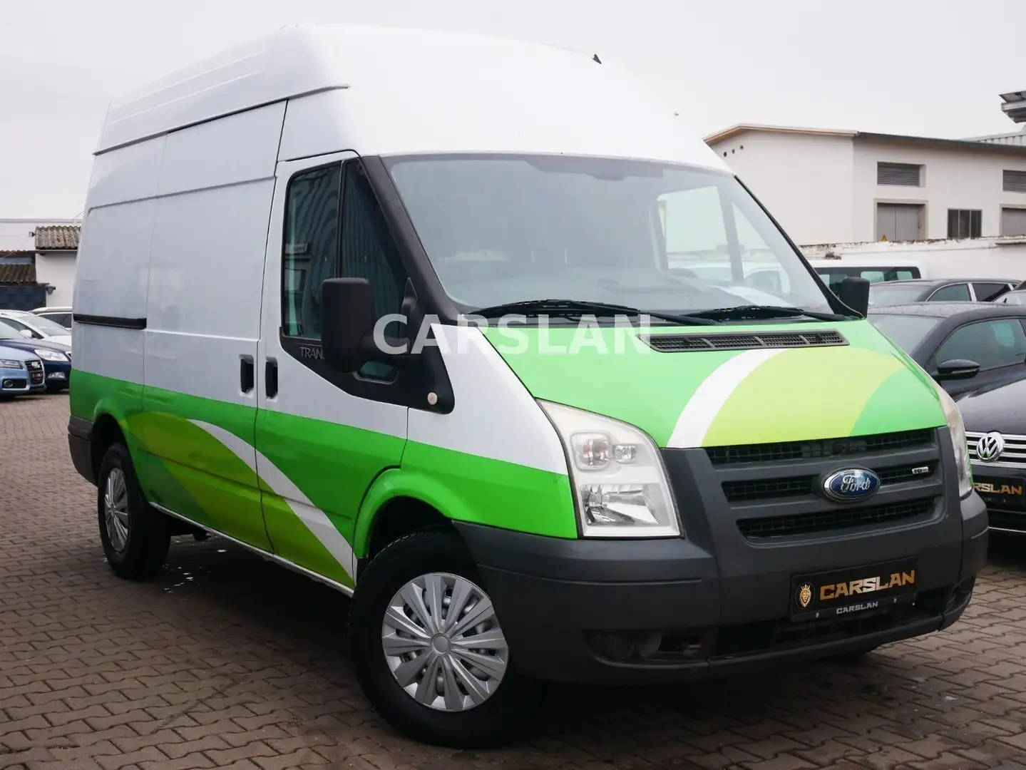 Ford Transit Kasten FT 350 HOCH+LANG+KLIMA+AHK+TÜVNEU Wit - 1