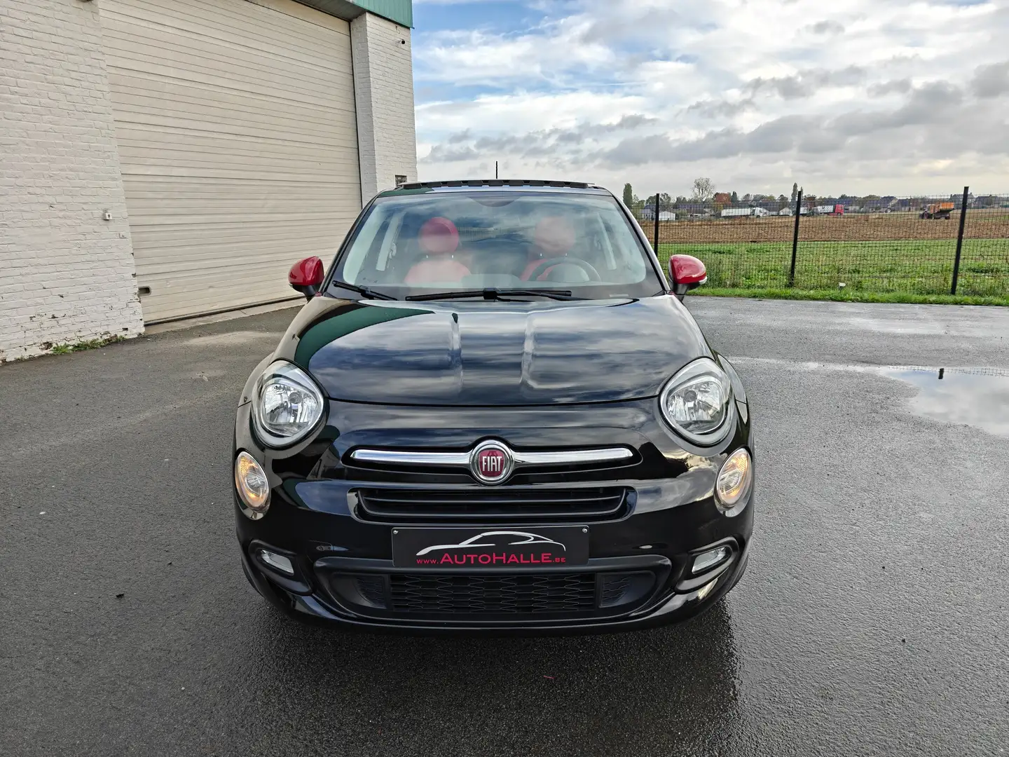 Fiat 500X 500X 1.6i E-torq Rosso Amore - NAVI - 12M GARANTIE Zwart - 2