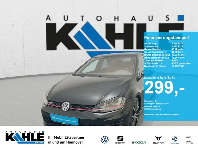 Volkswagen Golf GTI Golf 2.0FSI DSG GTI Pano Black ACC AHK Navi Pano
