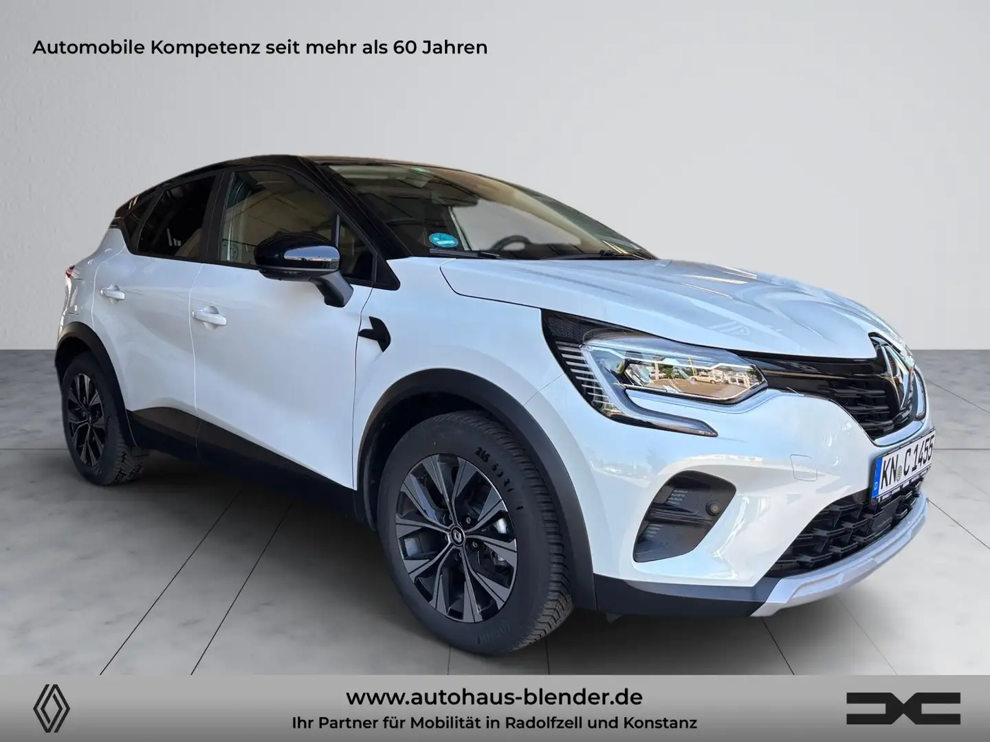 Renault Captur EVOLUTION TCe 140 EDC Blanc - 2