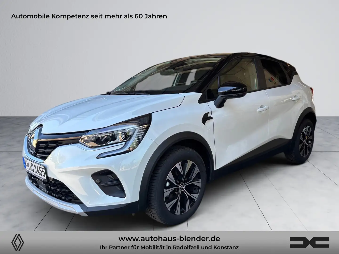 Renault Captur EVOLUTION TCe 140 EDC Blanc - 1