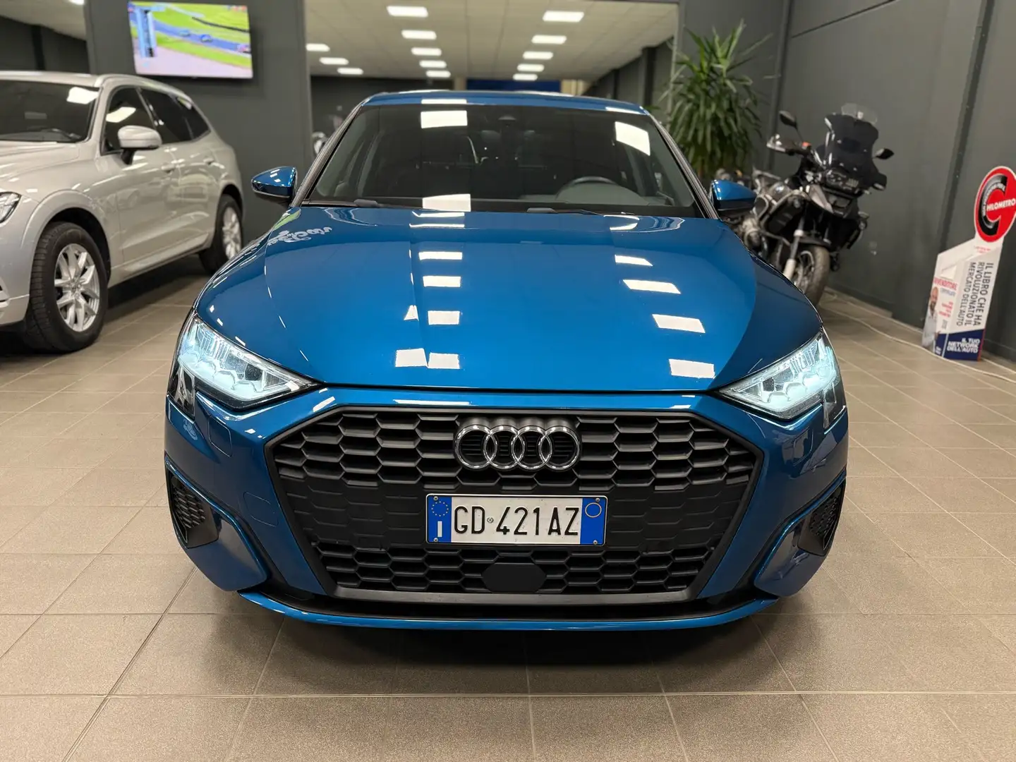 Audi A3 Sportback 35 2.0 tdi 150cv s-tronic my21 Blauw - 2