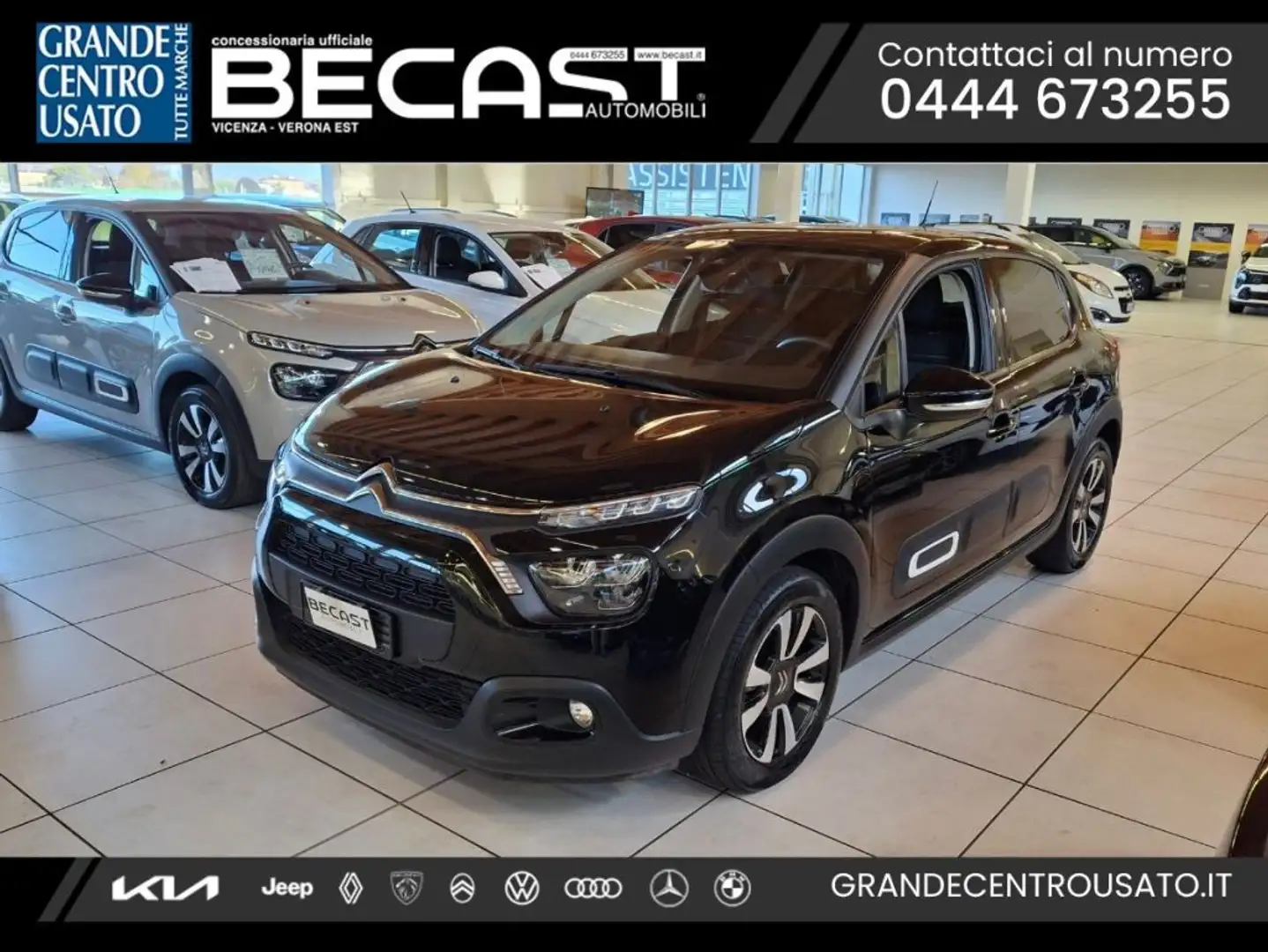 Citroen C3 PureTech 110 S&S EAT6 Max - PROMO K73 Nero - 1