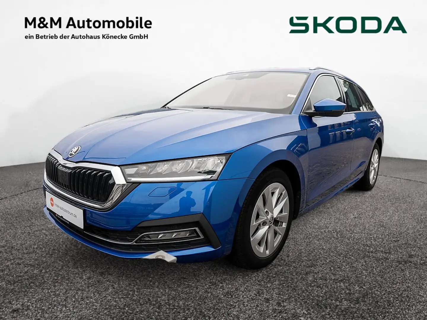 Skoda Octavia Combi 2.0 TDI First Edition NAVI LED Bleu - 1
