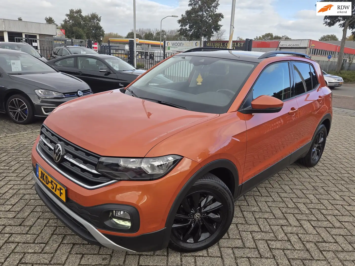 Volkswagen T-Cross 1.0 TSI Life/DEALER ONDERHOUD Naranja - 1