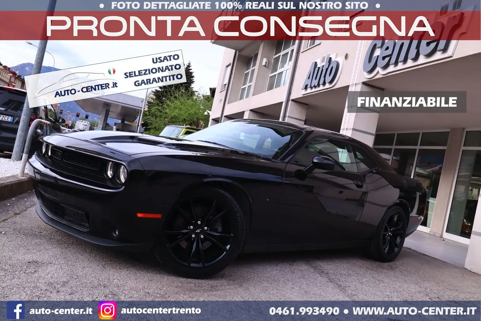 Dodge Challenger 3.6 V6 AT8 SXT *EUROPEA Nero - 1
