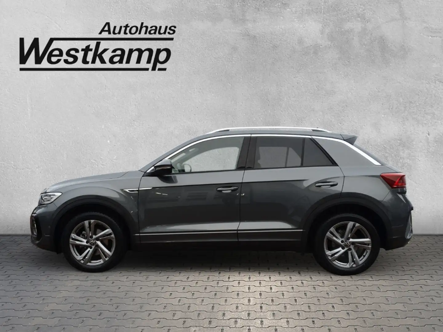 Volkswagen T-Roc R-Line 1.5 TSI DSG Ganzj.Reifen Matrix-LED Keyless siva - 2