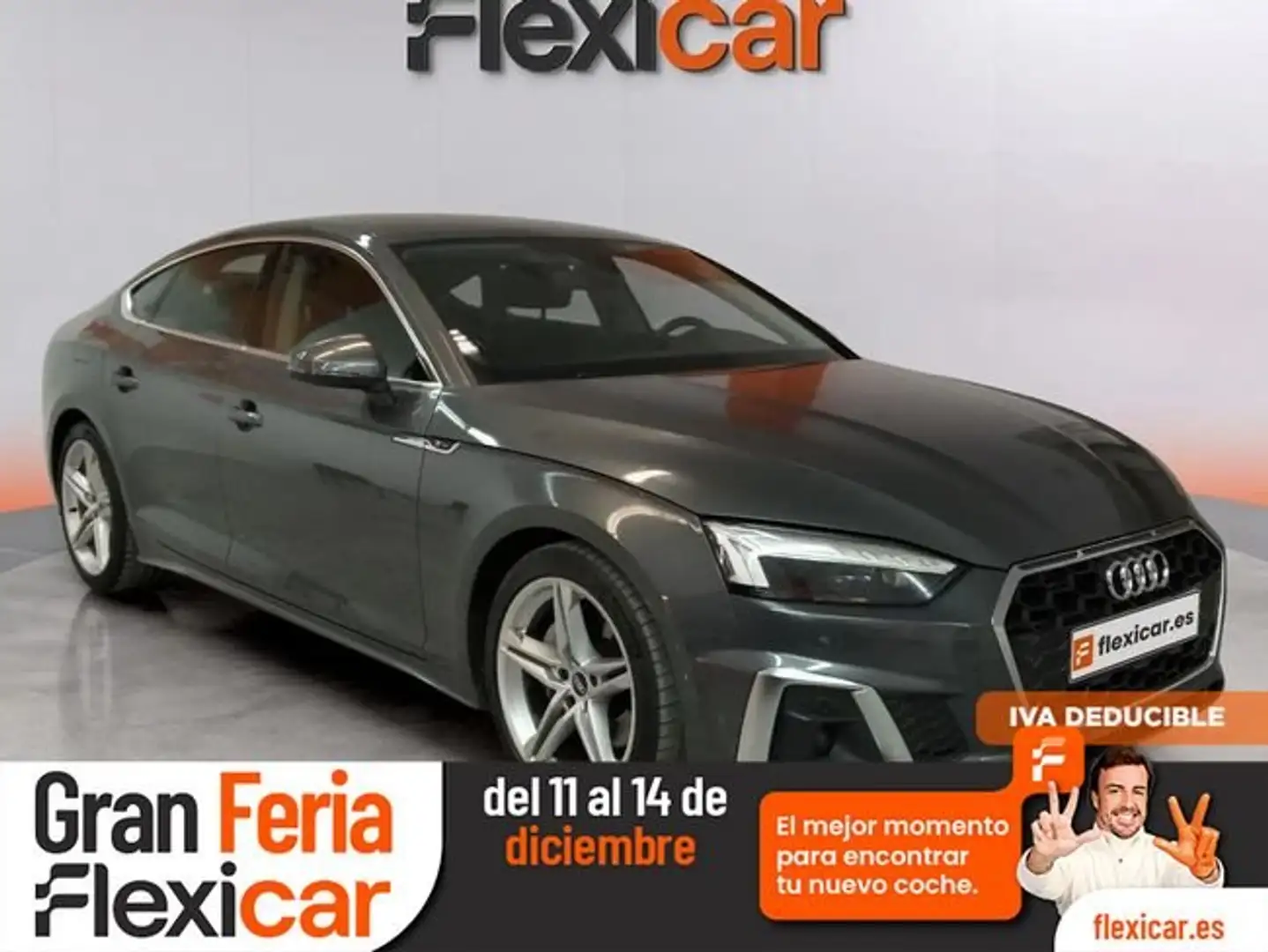 Audi A5 40 TDI 150kW S tronic Sportback Gris - 1