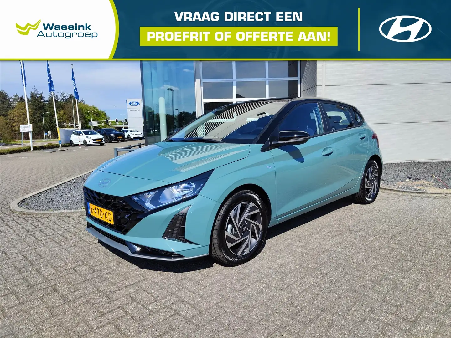 Hyundai i20 1.0 T-GDI 48V HYBRIDE 100pk Comfort I Carplay I Ca Gris - 1