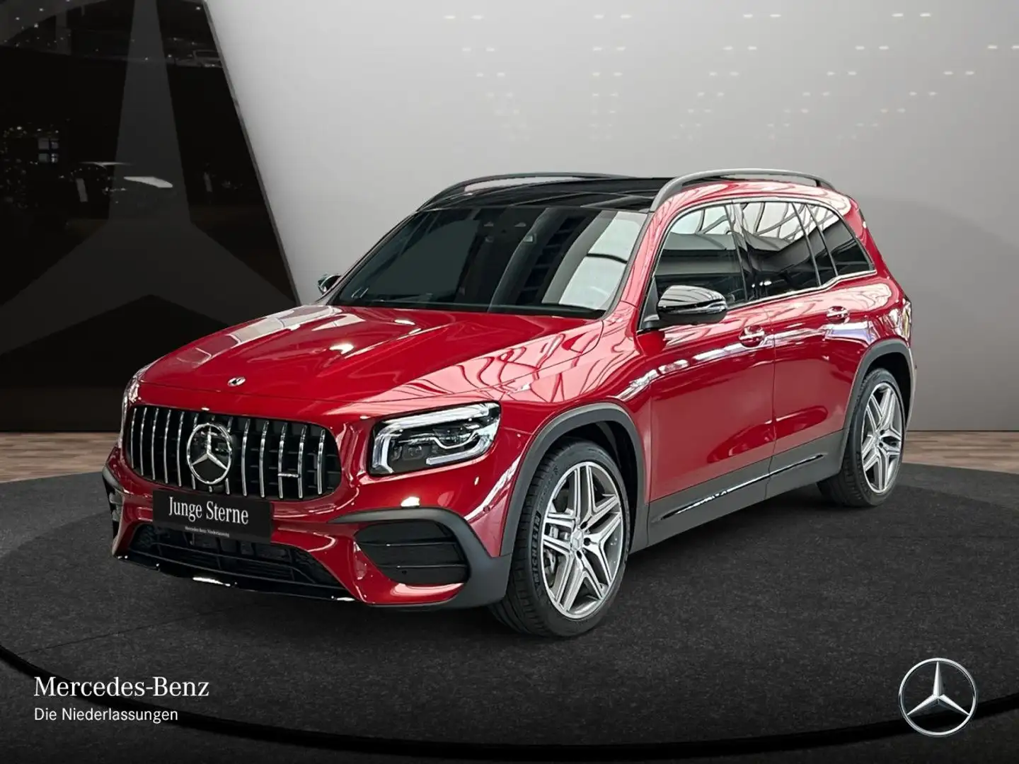 Mercedes-Benz GLB 35 AMG GLB 35 4M AMG+PANO+360°+AHK+MULTIBEAM+FAHRASS+HUD Rouge - 2