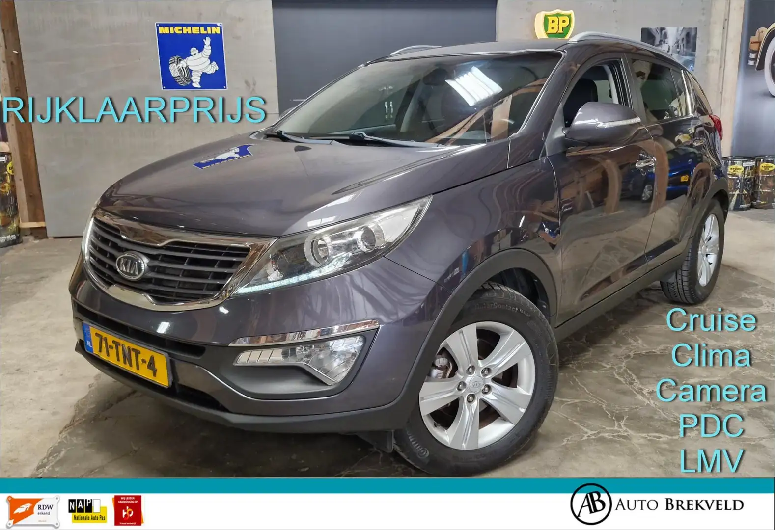 Kia Sportage 1.6 GDI X-ecutive Plus Pack 135PK | Rijklaar | Hal Gris - 1