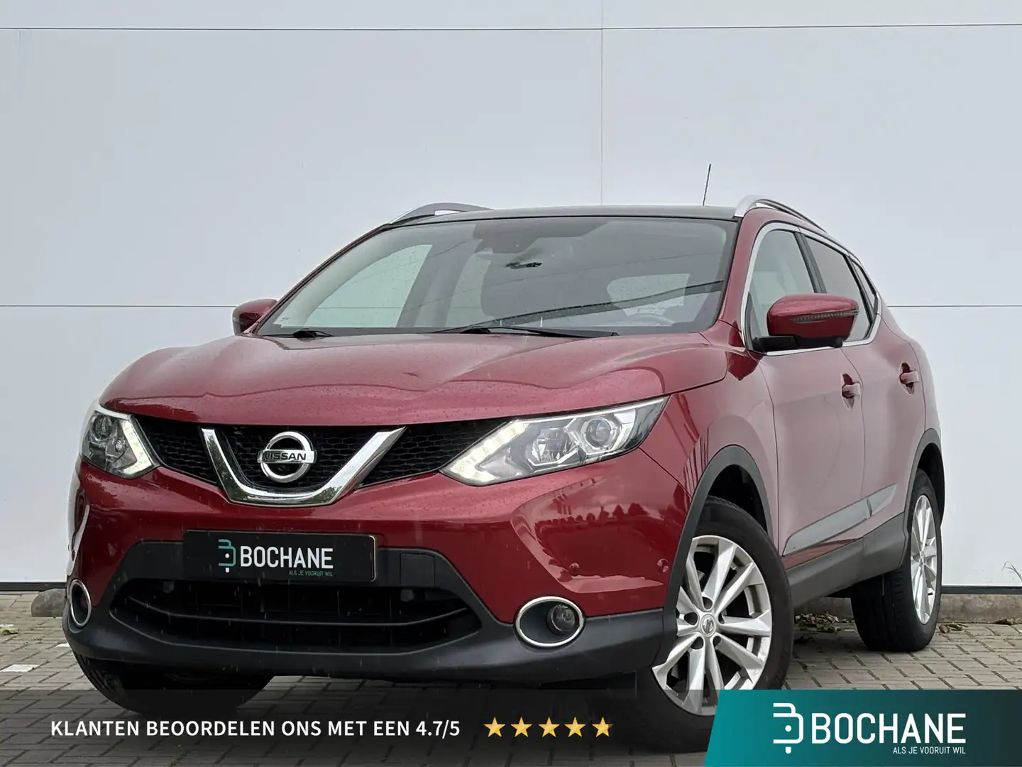Nissan Qashqai 1.2 Business Edition / Trekhaak / Pan. Dak / Voorr Rouge - 1