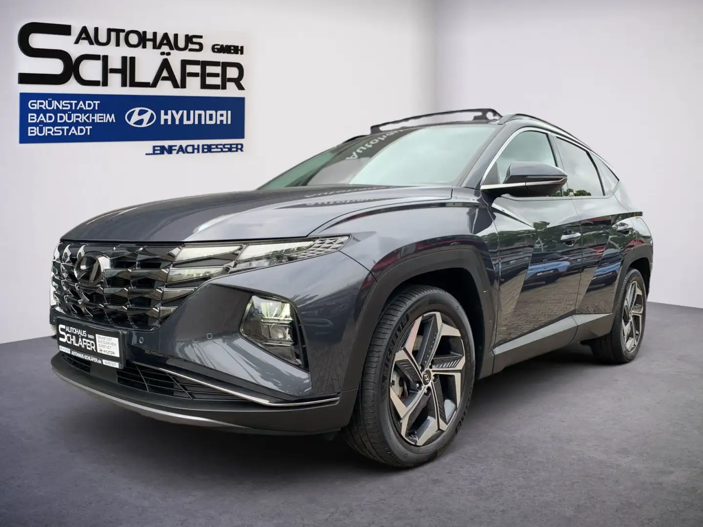 Hyundai TUCSON TUCSON 1.6 T-GDI Trend Plug-In Hybrid 4WD el. Sc Grigio - 1