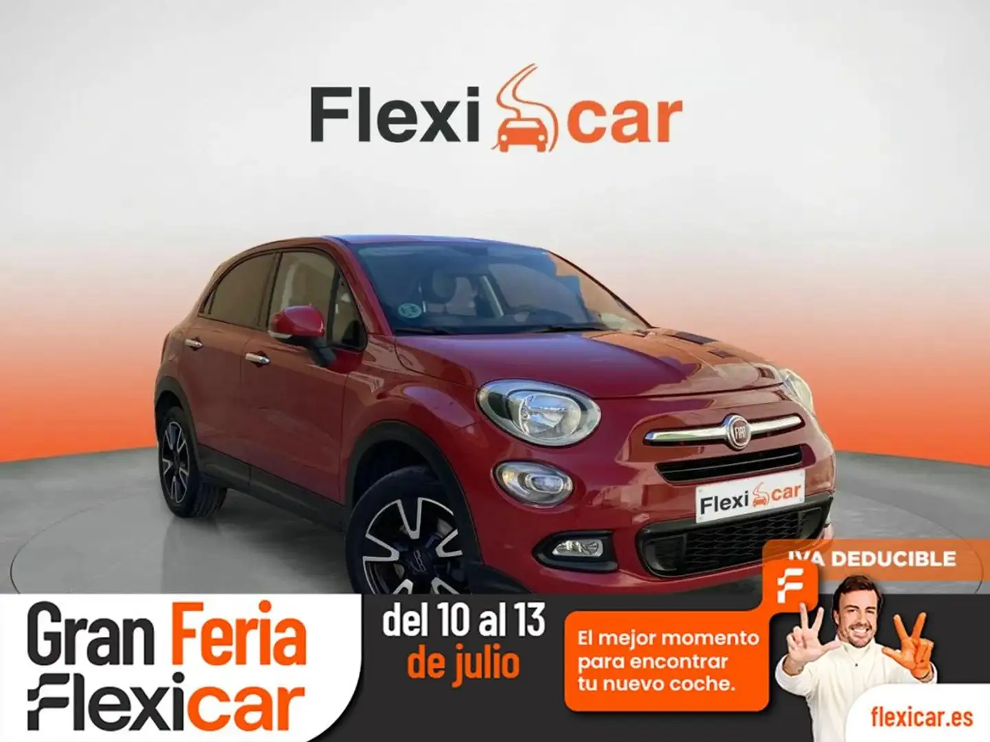 Fiat 500X Pop Star 1.6 E-Torq 110cv 4x2 Rojo - 1
