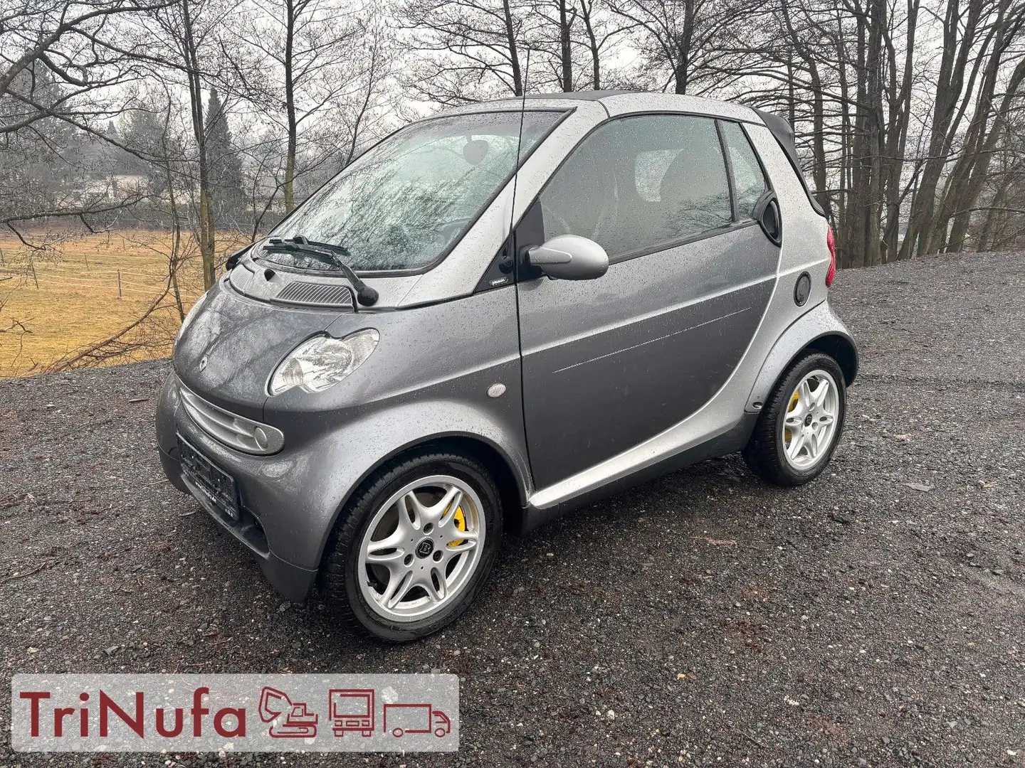 smart forTwo Cabrio | AHK | Klima | Stříbrná - 2