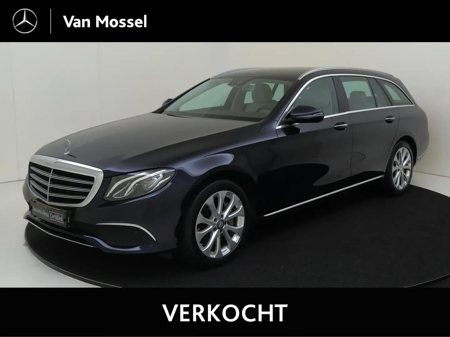 Mercedes-Benz E 350 Estate d Ambition Blauw - 1