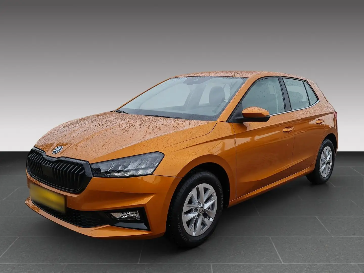 Skoda Fabia 1.0 TSI Style Metallic // 5 Jahre Garantie Orange - 1