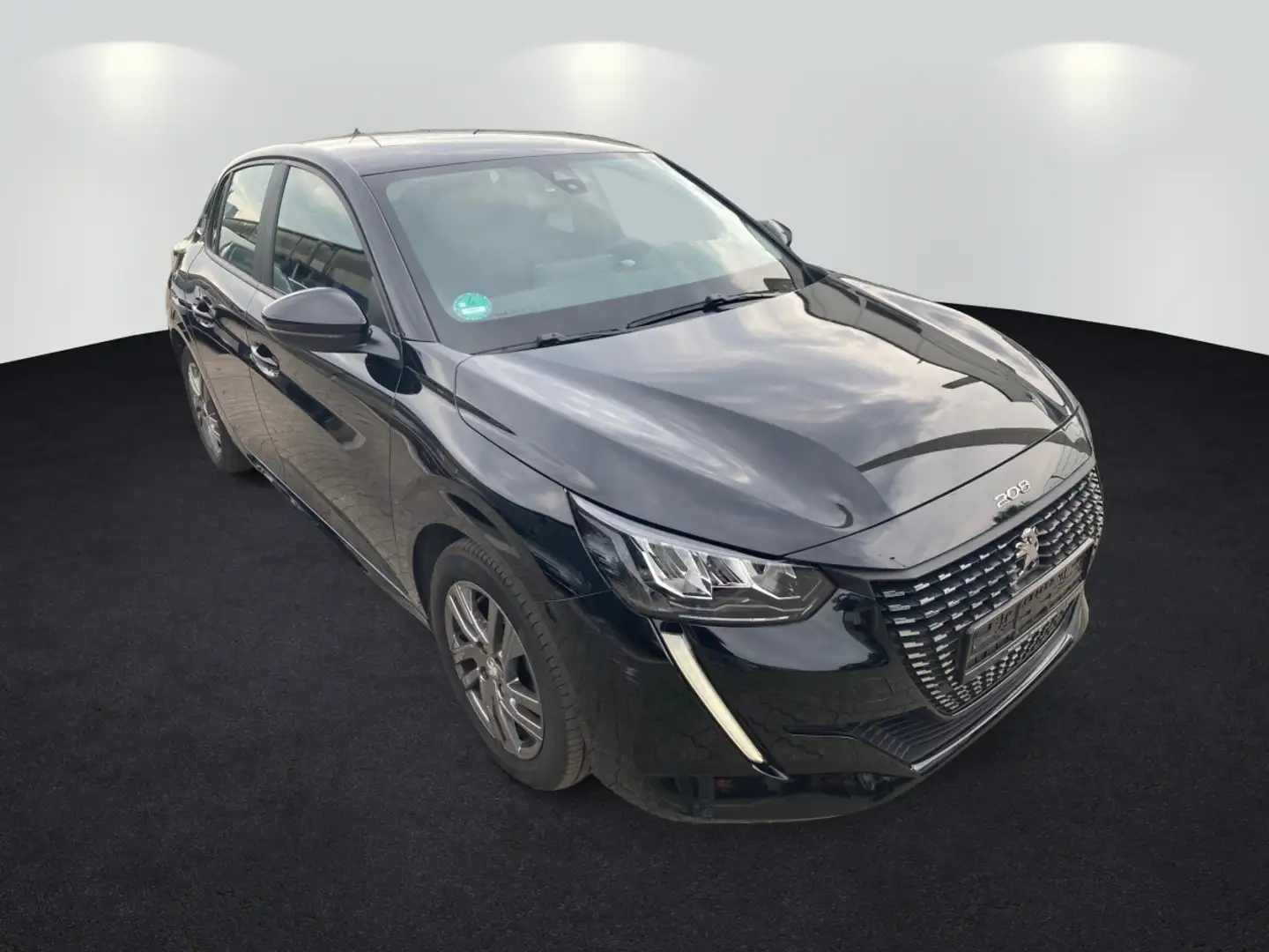Peugeot 208 1.2 PureTech 75 Verkehrszeichenerkennung Schwarz - 2