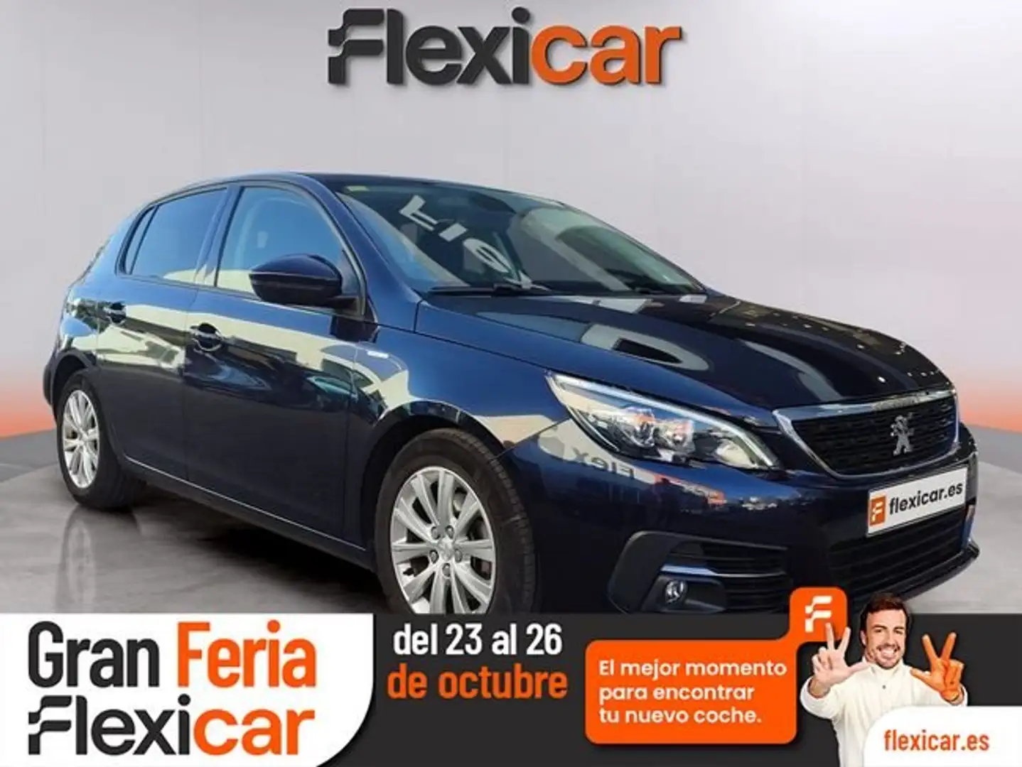 Peugeot 308 1.2 PureTech S&S Active 130 Bleu - 1